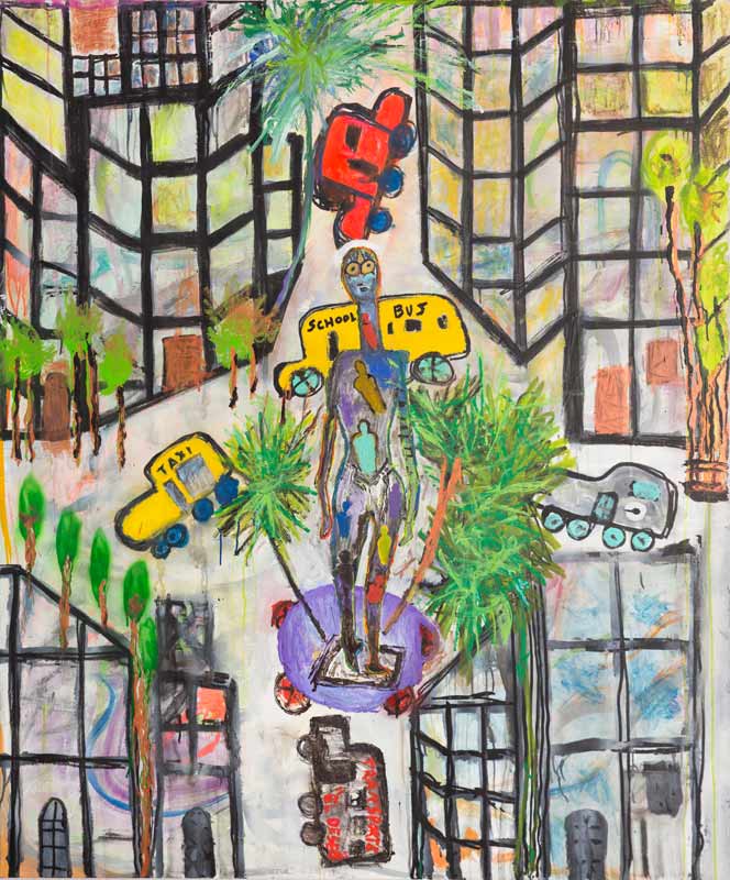 Paints David en la ciudad