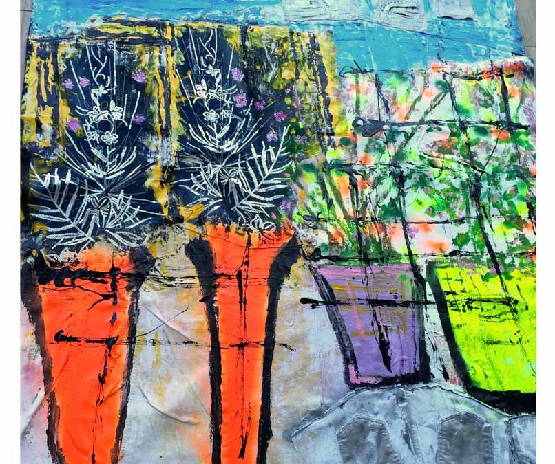 Paints 2016 Flowers and Sequins