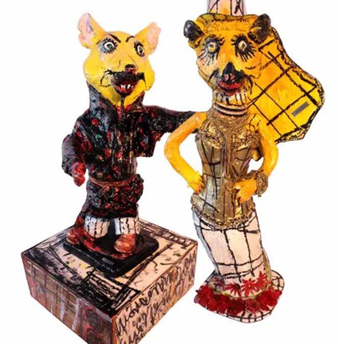 Scultures Mr & Mrs President