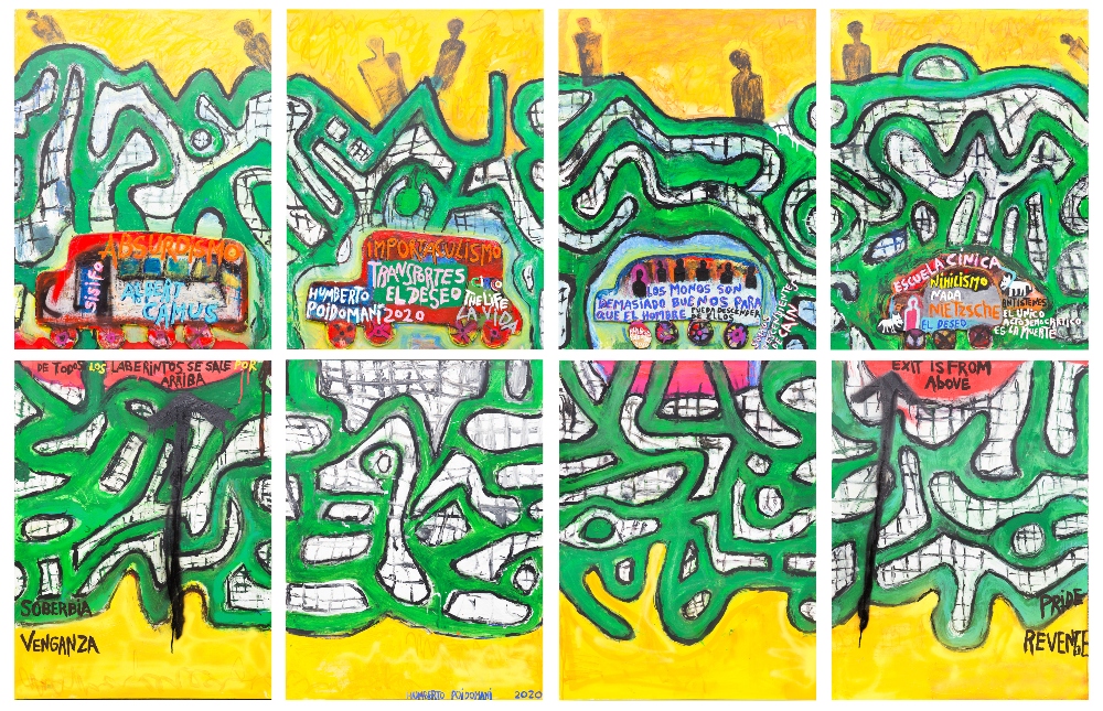 Mural Maze and Desert